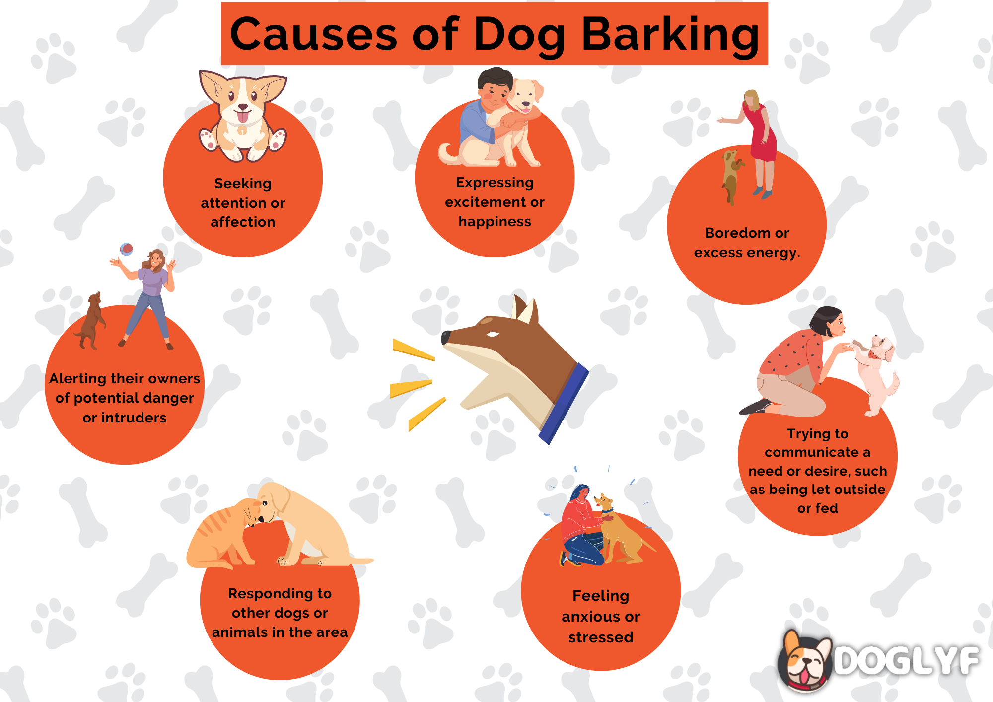 causes of dog barking