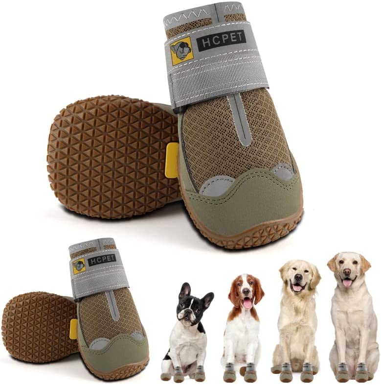 Hcpet Dog Boots Breathable Dog Shoes